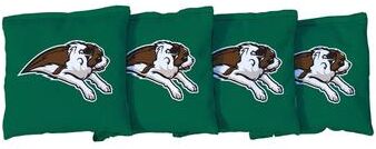 Skip's Garage Siena College Saints Green Cornhole Bags
