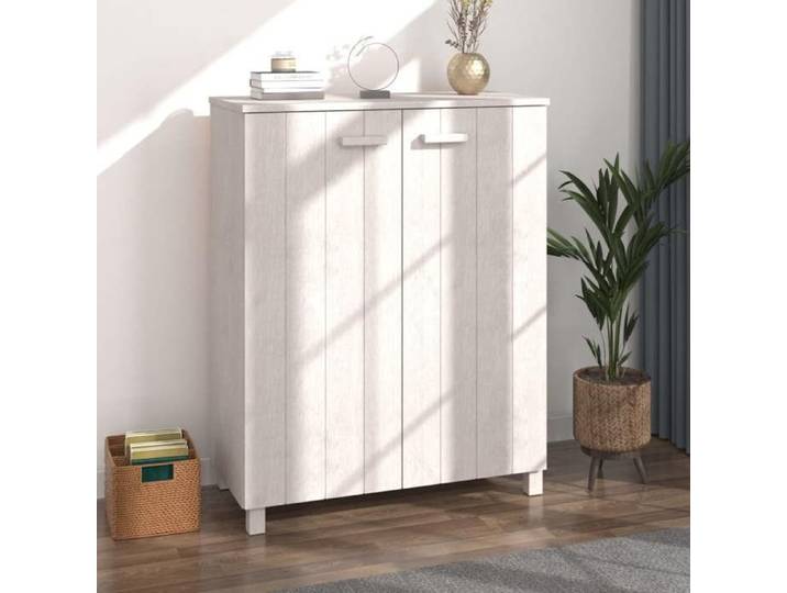Armoire à chaussures - VIDAXL - HAMAR - Blanc - 85x40x108 cm - 10 tiroirs