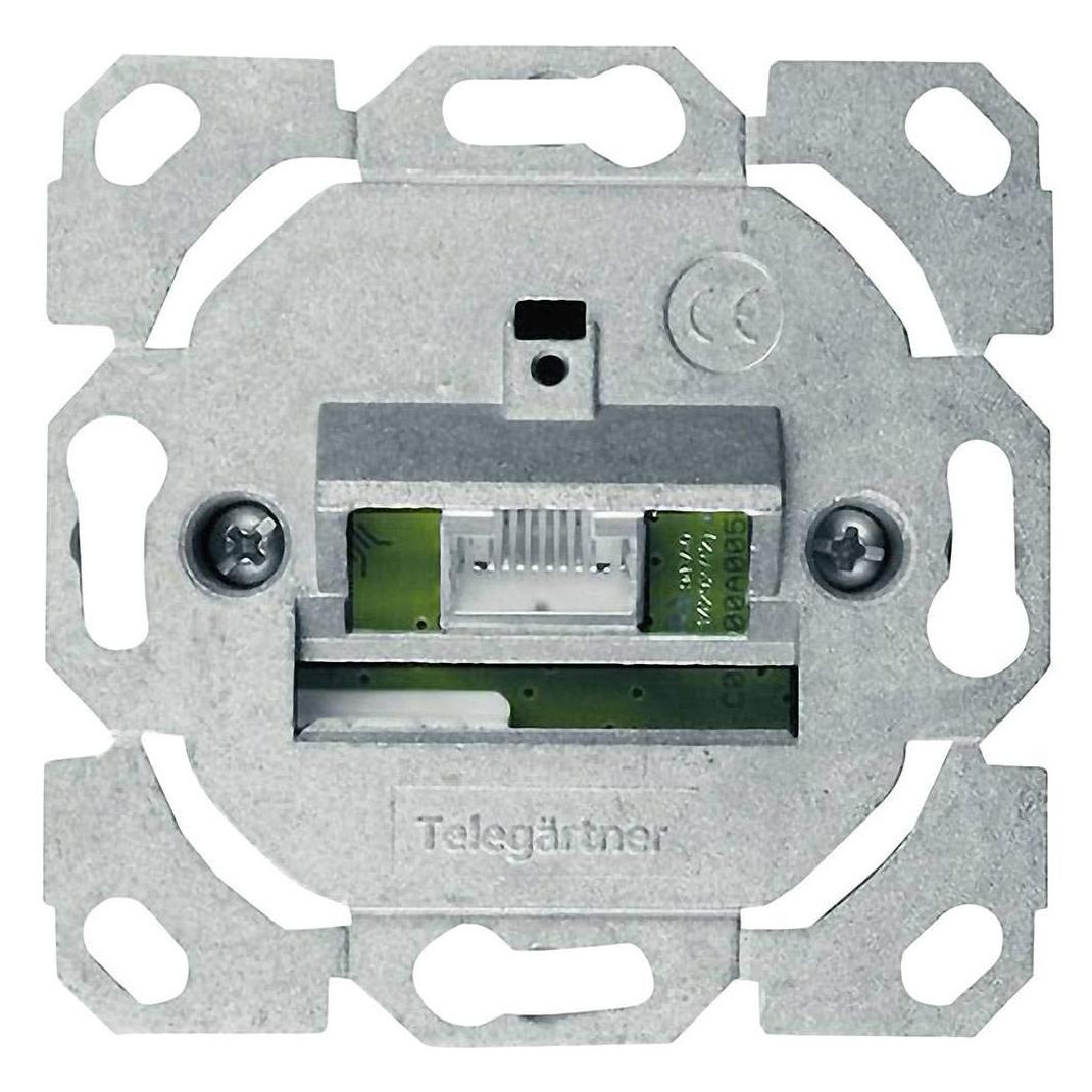 Telegärtner Anschlussdose ISO/IEC, 1-fach, Cat.6A AMJ45 8 K Up/0 (J00020A0506)