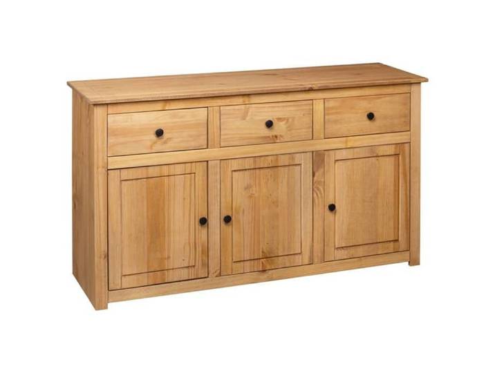 Buffet 135x40x80 cm Pin solide Assortiment Panama_2 ans garantie_86725