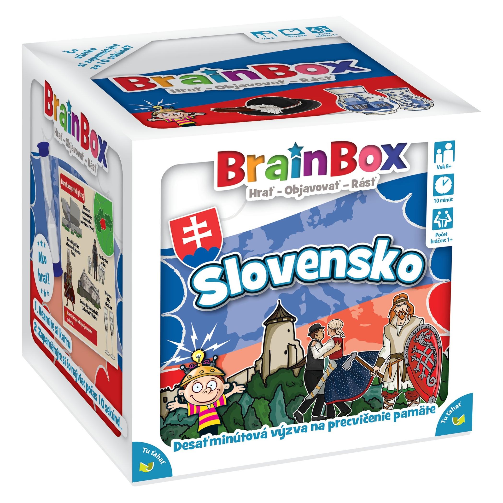 ADC Blackfire BrainBox SK - Slowakei / Spieldauer: 10 Minuten / Anzahl Spieler: 1+ / ab 8 Jahren (Slowakisch, 1 Spieler) (ASBRBN01SK)
