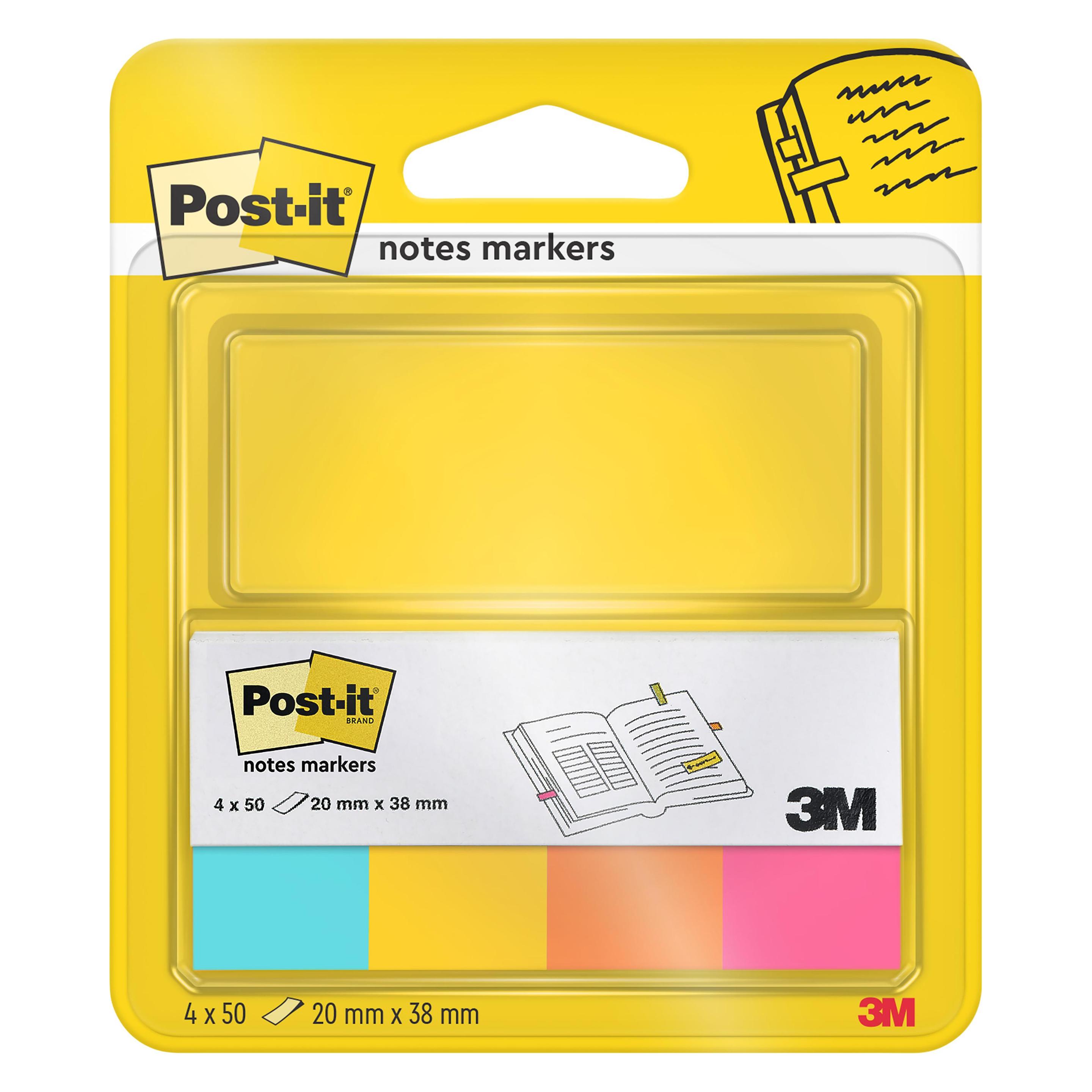 Post-it Papiermarker (38 x 20 mm) (670-4U)