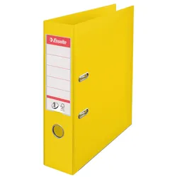 Esselte No.1 Plastik-Ordner DIN A4, 7,5 cm intensiv-gelb