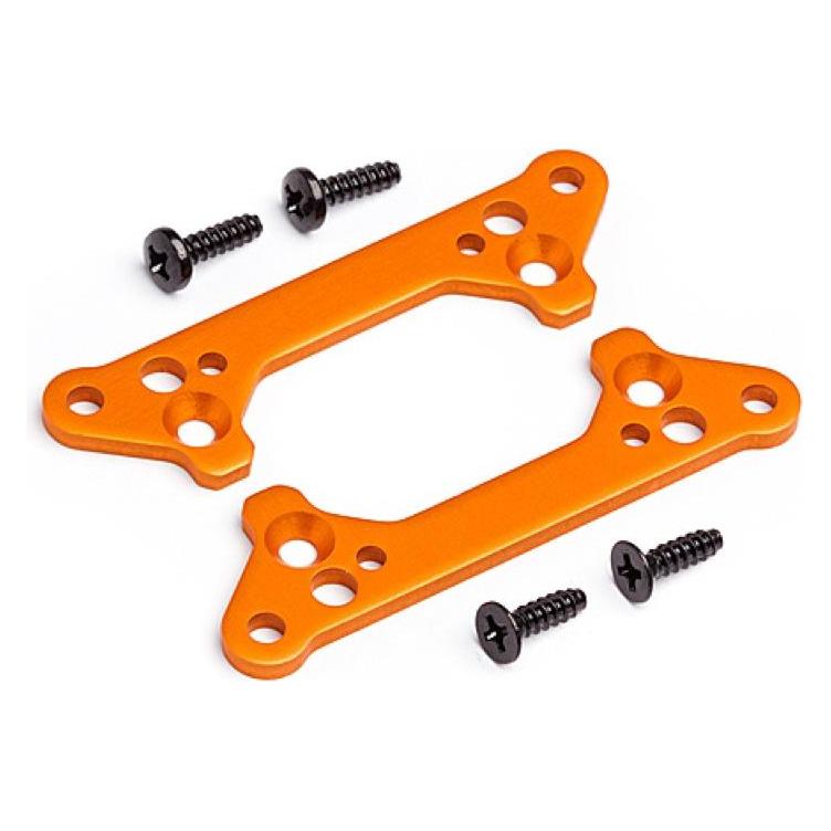 HPI Sprint 2 Suspension Pin Brace (Front/Rear/Orange) (106839)