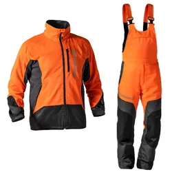 Husqvarna Schnittschutz Latzhose und Jacke Classic M 56
