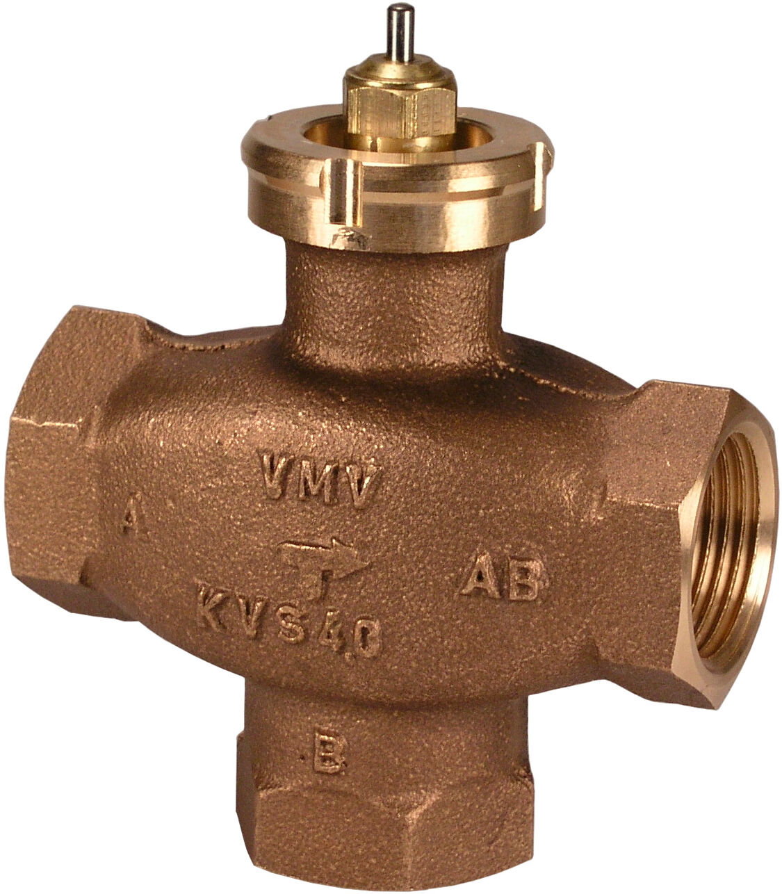 Vanne mélangeuse 3 voies Danfoss DN15 065F0015 Kvs 2.5, PN16, RG5, Rp1/2