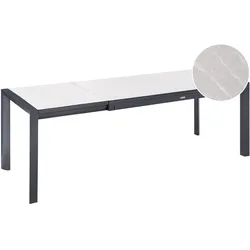GARTENTISCH Ausziehbar 160/220-90 cm Beige Binasco