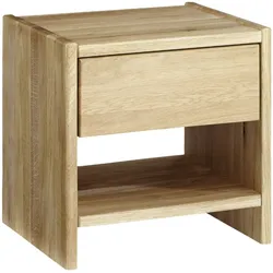 3S Frankenmöbel »Campino« Massivholz Nachttisch Kernbuche geölt / 40x40x33 cm