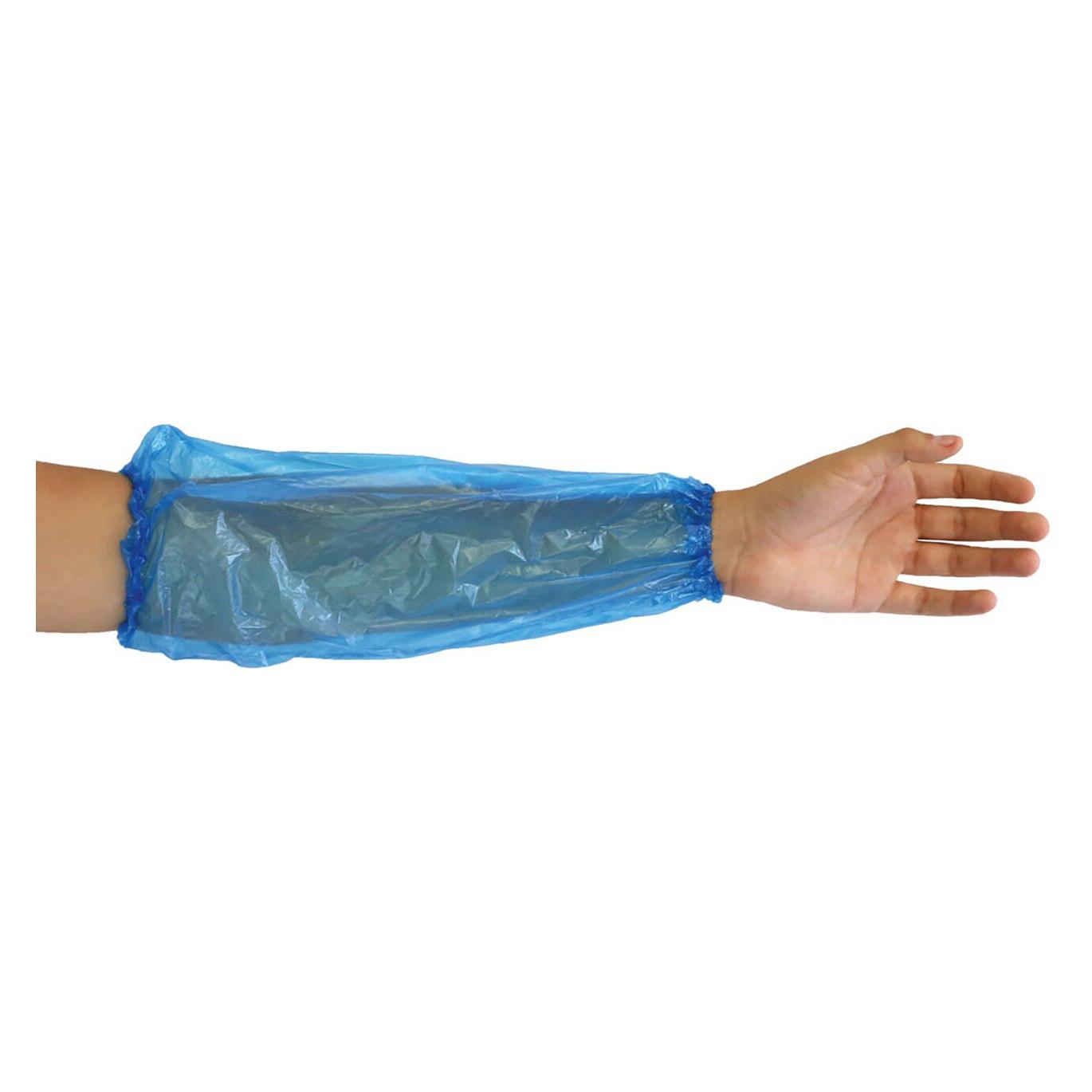 franz mensch Hygobase PE-Schutzärmel ECO, blau, maschinell 20my, 40cm, VPE: 100 Stück, VPE: 100 Stück (Schutzärmel) (ÆRM-282694)