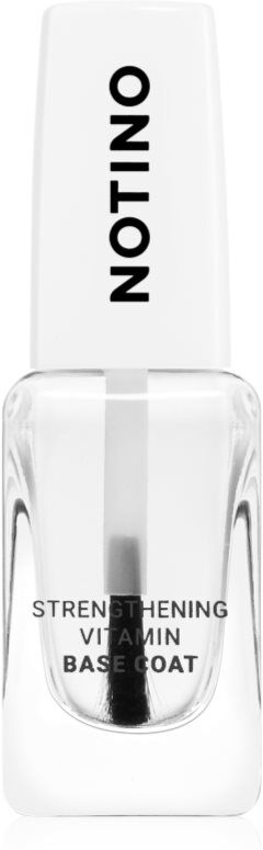 Notino Nail Care Strengthening Vitamin Base Coat Nourishing Nail Varnish with vitamins A, C, E 10 ml