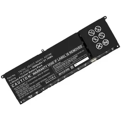 DLH Battery Jgcct For Dell 58wh (3800 mAh), Notebook Akku, Schwarz