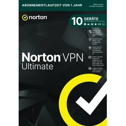 Norton VPN Ultimate [10 Geräte - 1 Jahr]