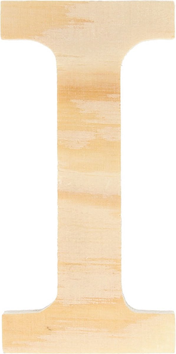 Artemio houten letter I 11,5 cm