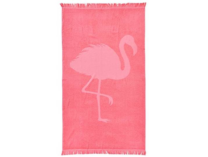 DONE.® Hamamtuch Capri Flamingo 100% Baumwolle 90 x 160 cm mit Fransen extra leicht