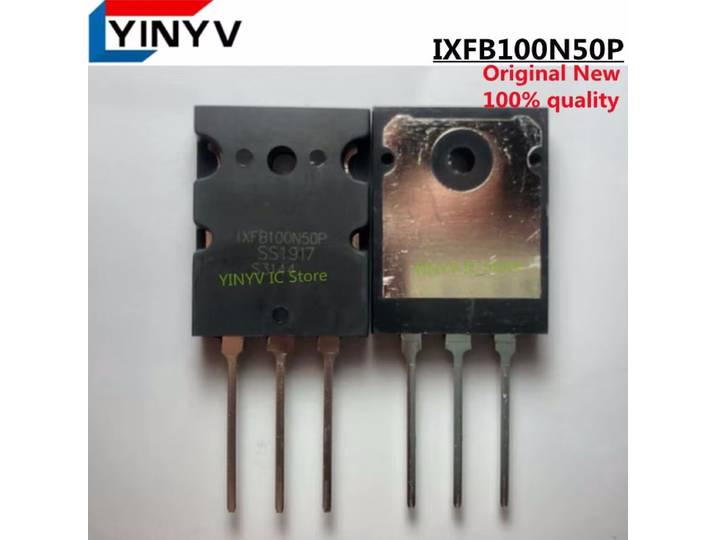 Trans MOSFET N-CH 500V 100A 3 broches (3 + Tab) ISOPLUS 264 IXFB100N50P TO-264 IXFB100N50 100% neuf, original importé, qualité 100%