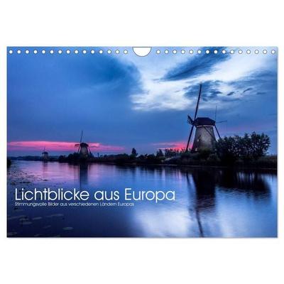 Lichtblicke aus Europa (Wandkalender 2027 DIN A4 quer), CALVENDO Monatskalender