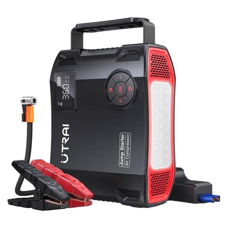 Utrai JS5-Anlasser mit Kompressor (2000 A, 27000 mAh) (CEP3009)