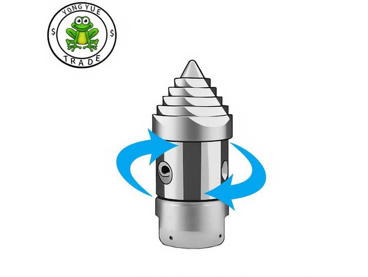 Buse de nettoyage de Drainage des égouts de 3/8 pouces, 10L ~ 35L, buse en acier inoxydable, Machine de nettoyage à pression, outil de nettoyage de buse rotative