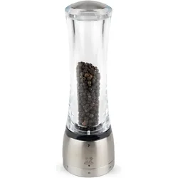 Peugeot Pfeffermühle Daman 21cm, Pfeffermühle + Salzmühle, Silber, Transparent