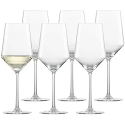 Zwiesel Sauvignon Weissweingläser PURE, Weingläser, Transparent