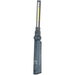 Scangrip Arbeitsleuchte Slim, LED, 500 & 150 Lumen, mit Haken, Magnet & Akku