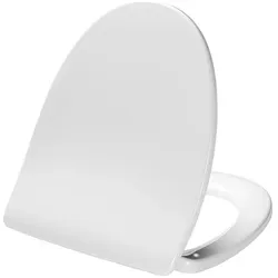 Pressalit, WC Deckel, Sign 624 weisser WC-Sitz mit Absenkautomatik inkl. Universal-Feststell-/Abhebebügel aus Ede