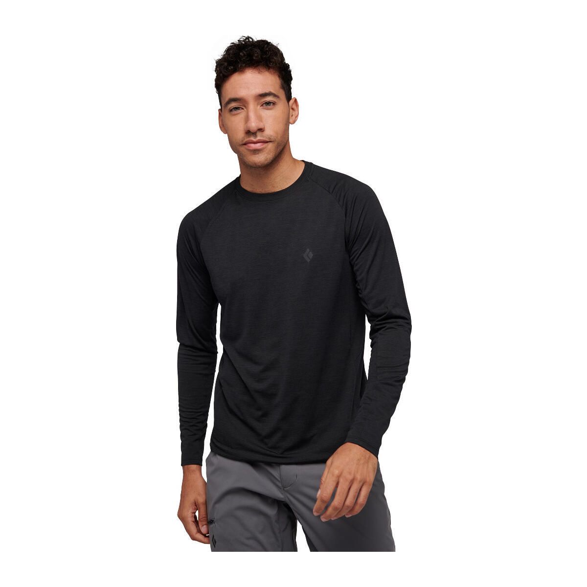 Black Diamond M Lightwire LS Tech Tee black (0002) MED AP7530900002MED1