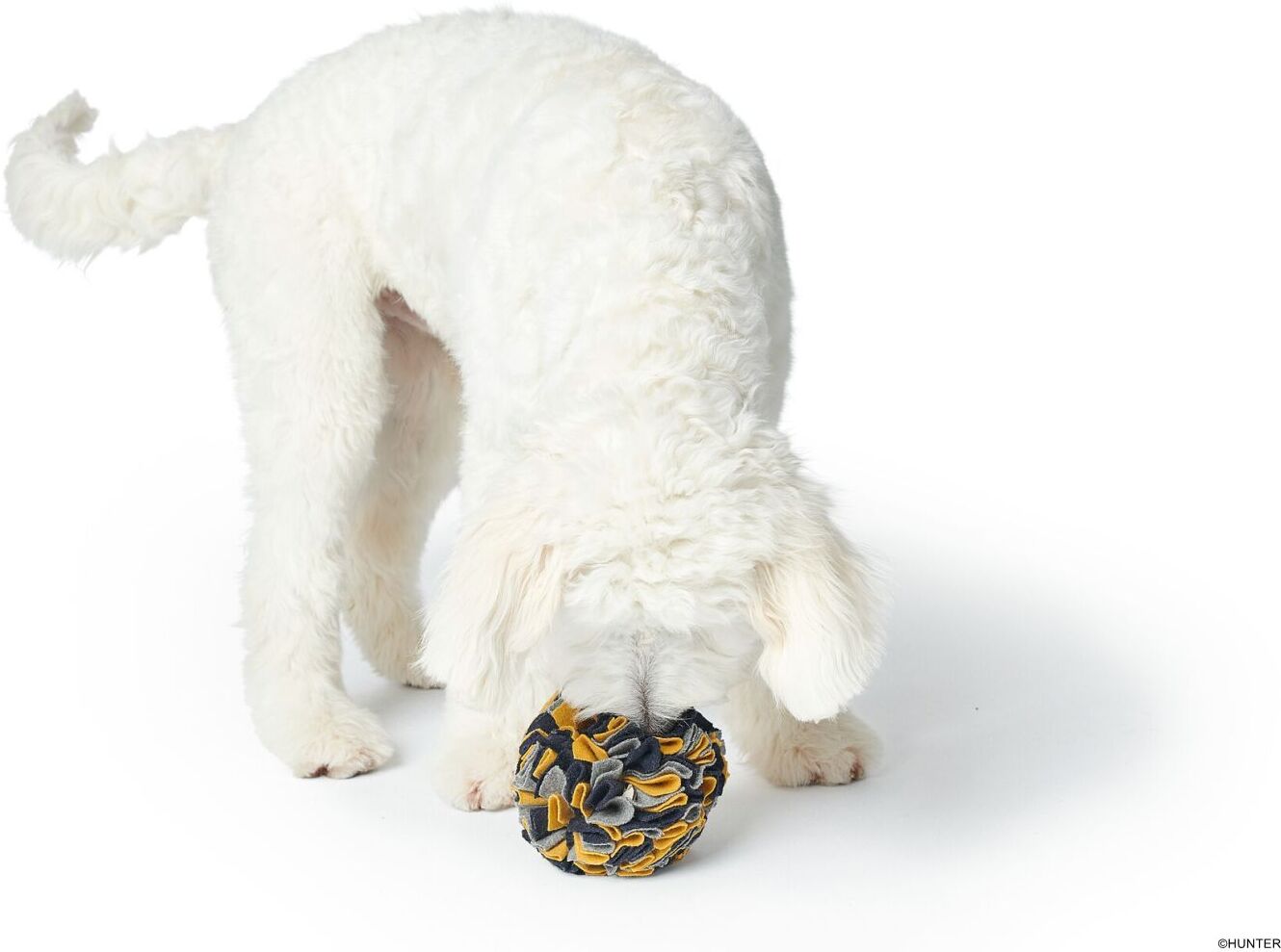 DOG SPORT HUNTER Hundespielzeug Schnüffelball Eiby, Ø = 15 cm