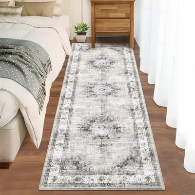 Garvee Misty Oriental Washable Area Rug