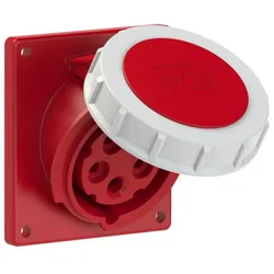 PCE 4152-6 CEE-Anbausteckdose schräg (92x100mm) 16A 5p 6h IP67 41526