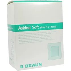Askina Soft Steril 9x10cm Hypoallergener Wundverba 50 ST