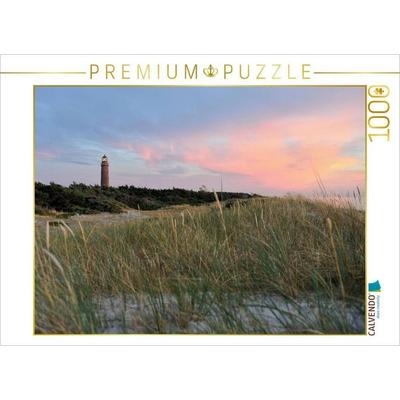 CALVENDO Puzzle Leuchtturm Darßer Ort | 1000 Teile Lege-Größe 64x48cm Foto-Puzzle für glückliche Stunden