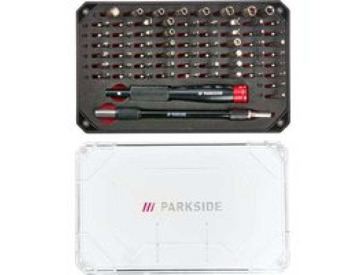 PARKSIDE® Coffret d'outils de précision, 66 pièces.