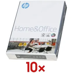 HP 10 Pack Multifunktionales Druckerpapier »HP Home & Office« weiß