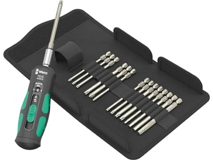 Wera 05075851001 7515/16 Kraftform Safe-Torque Speed Universal 1, 16-delig