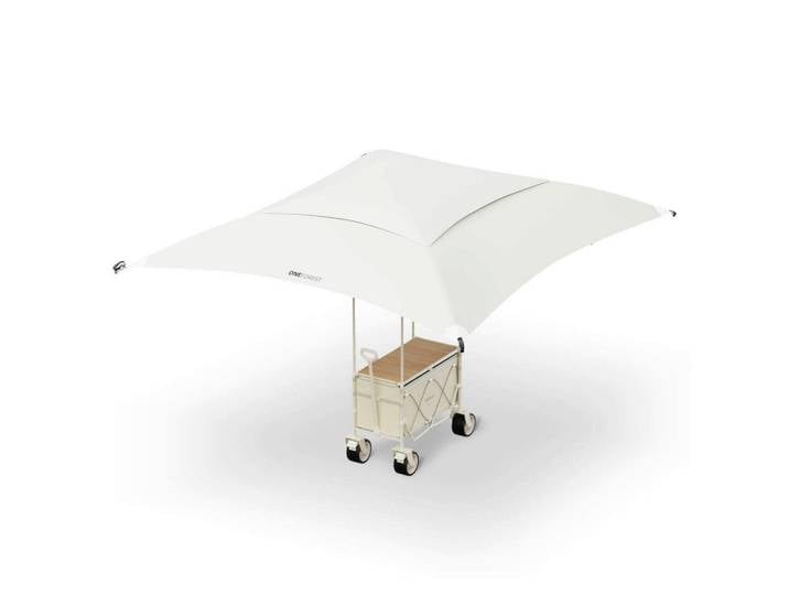 Modante Bollerwagen, Beige, Metall, 84x63x41 cm, Freizeit & Co, Gartenspielzeug, Bollerwagen