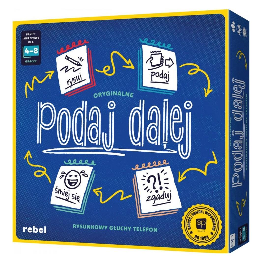 Rebel Gra podaj dalej! druga edycja (USATEL0102PL)