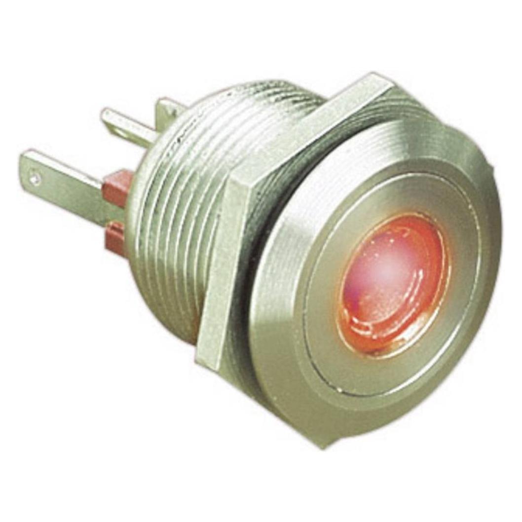 Bulgin Drucktaster PB rot LED IP66 (MPI001/28/RD)