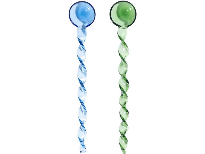 Rührlöffel Rhea grün Borosilikatglas B 16.5 cm