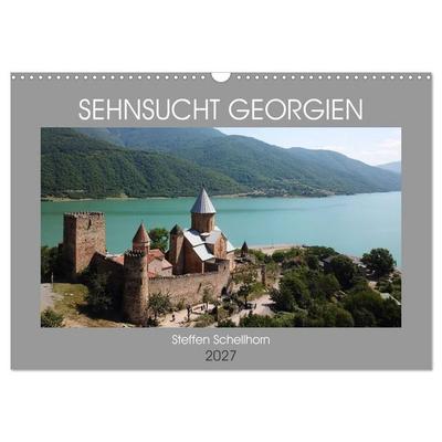 Sehnsucht Georgien (Wandkalender 2027 DIN A3 quer), CALVENDO Monatskalender