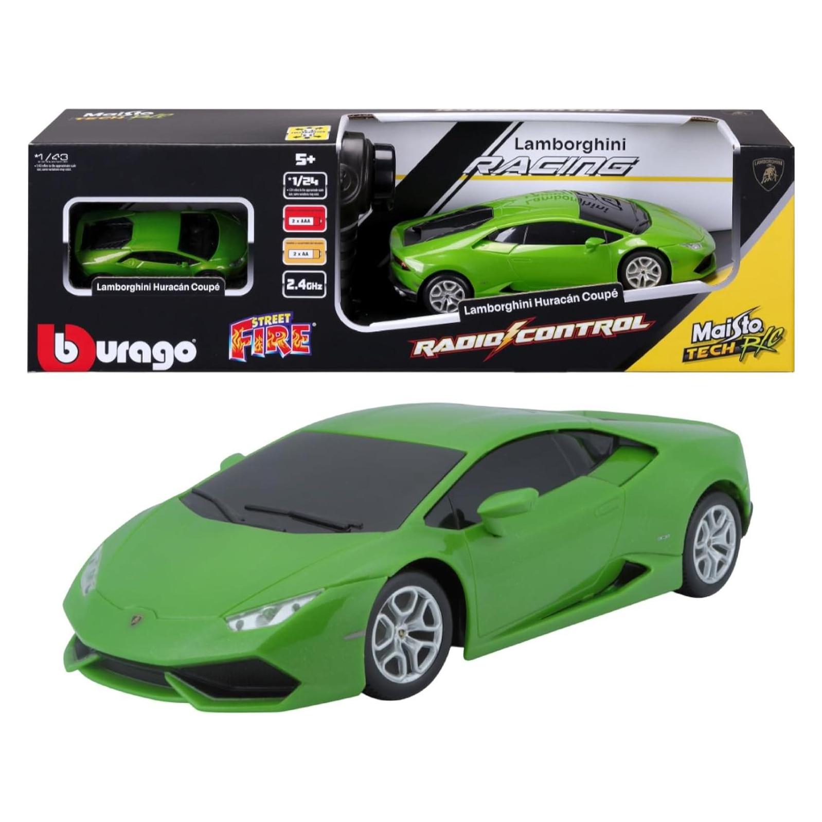 Bburago CO-Pack RC Lamborghini HURACAN COUPE 1:24 e 1:43 DieCast (61794140)