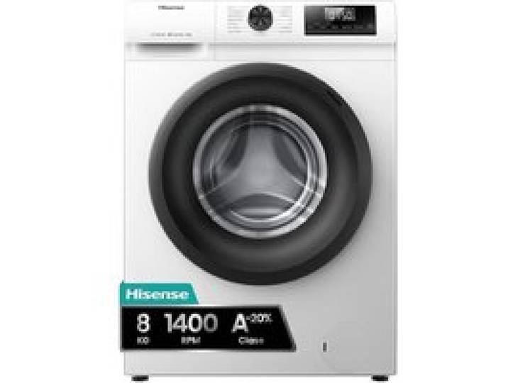 Lave-linge Hisense 8Kg 1400RPM Blanc - WF1Q8041BW