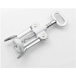 Pedrini 0080-420 Flaschenöffner Edelstahl, Weiss, Flaschenöffner, Silber
