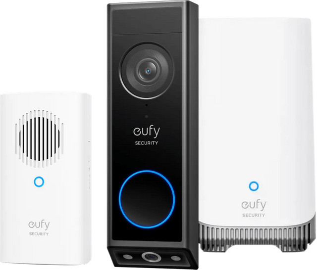 Anker eufy Video Doorbell E340 met Chime en HomeBase 3