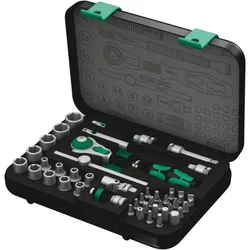 Wera 8100 SA 2 Zyklop Speed-Knarrensatz, 1/4"-Antrieb, metrisch, 42-teilig - 05003533001