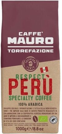 caffeMauro Caffè Mauro - Respect Perù - Kaffeebohnen 1 Kg - MaxiCoffee