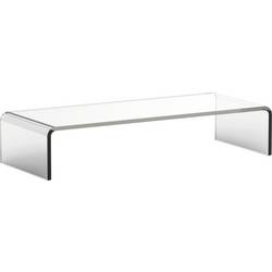 Maul Monitor-Erhöhung Höhen-Bereich: 10 bis 10 cm Transparent 1951605