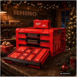 Tool Brothers Toolbrothers RHINO Adventskalender 2026 - LIMITED RED MILWAUKEE EDITION (24 Türchen)