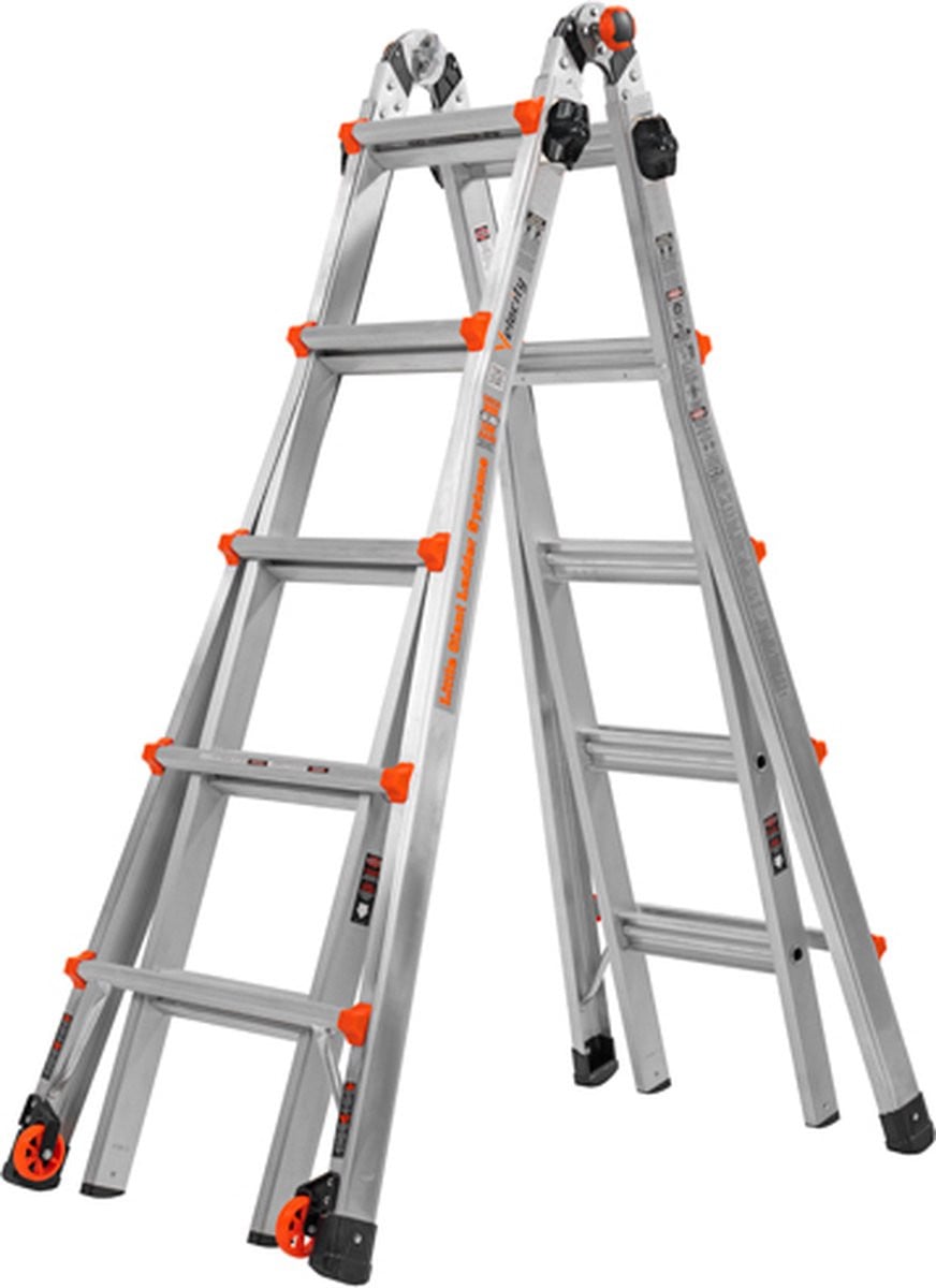 Little Giant Velocity telescoopladder met 4x5 sporten