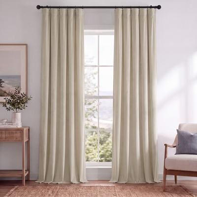 Exclusive Fabrics Signature Blackout Velvet Curtain (1 Panel)
